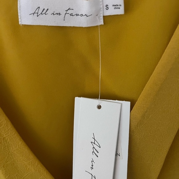 All In Favor Body Suit Blouse - Picture 2 of 7